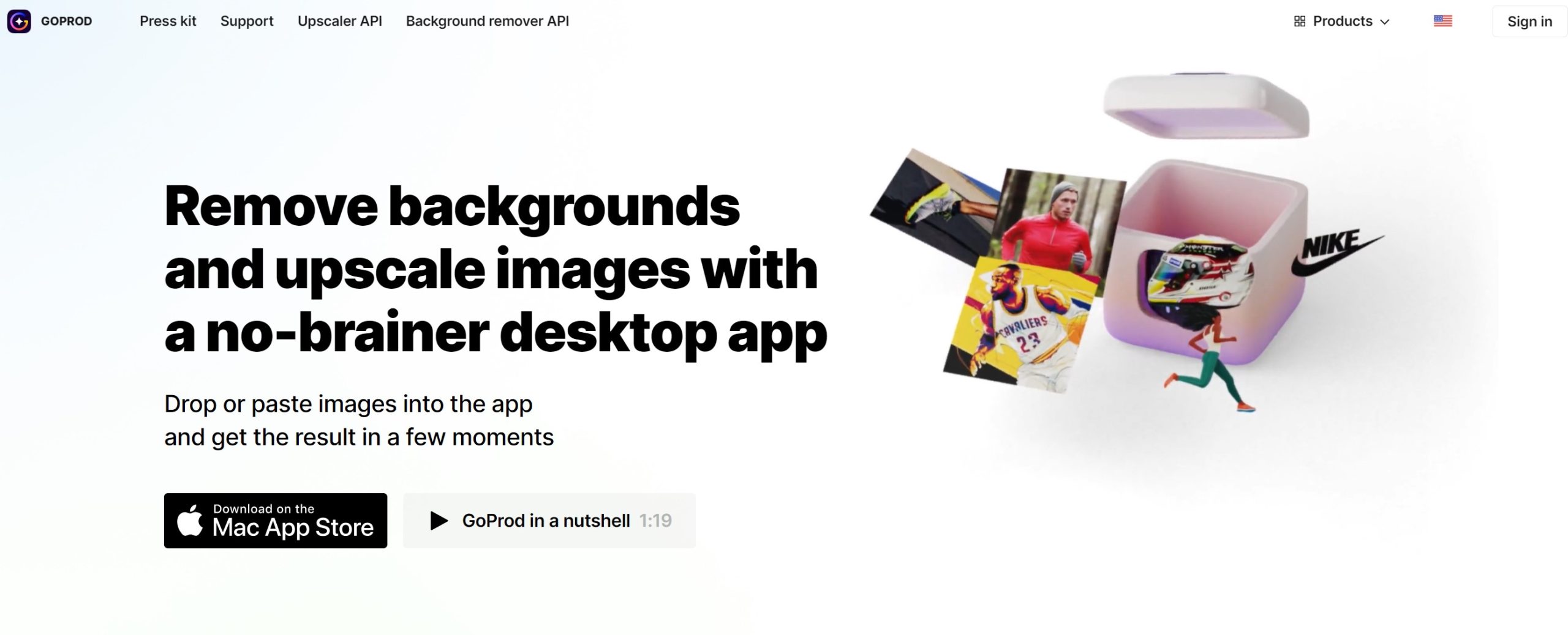 GoProd Mac软件界面