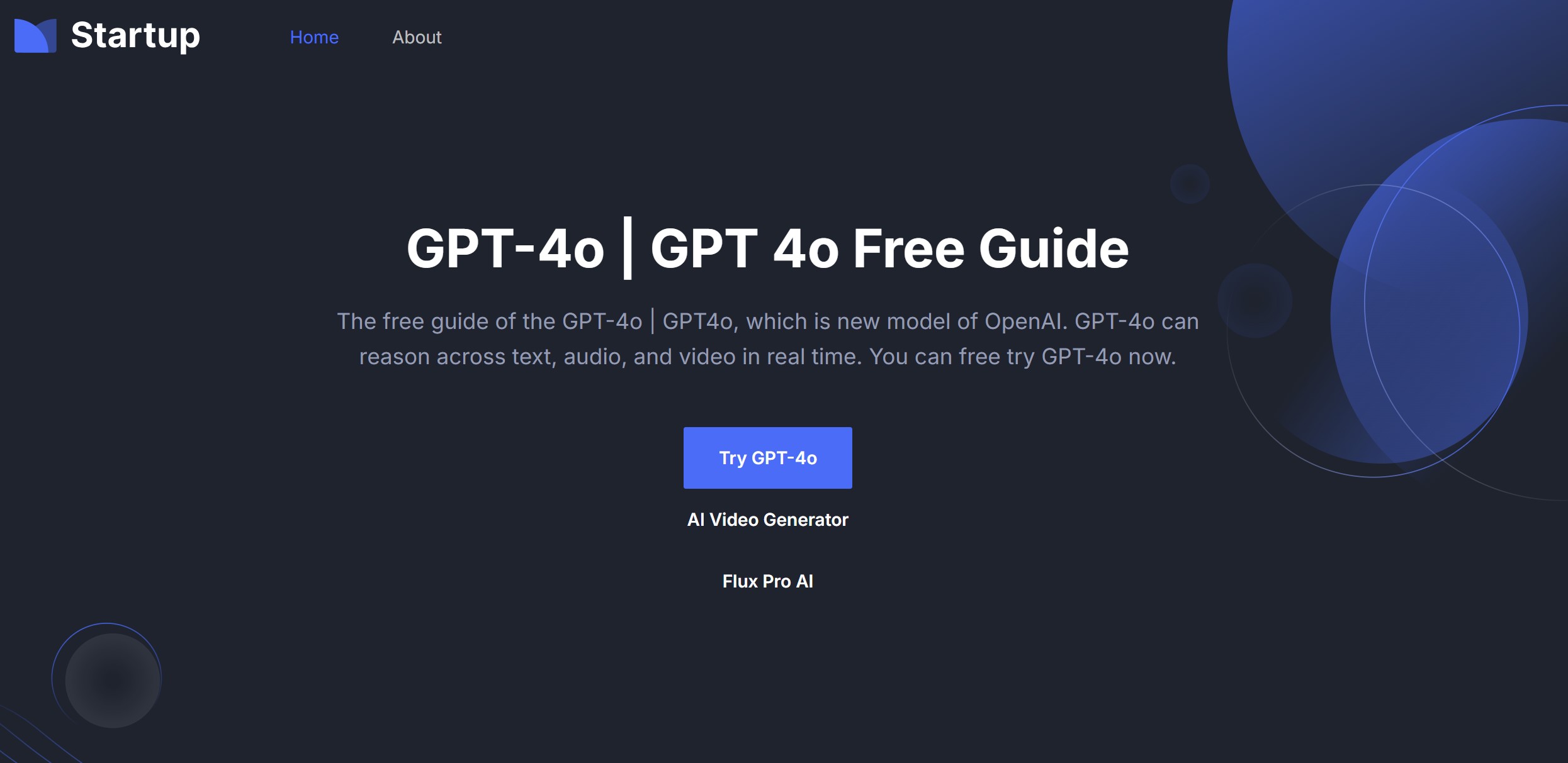 GPT-4o模型展示图