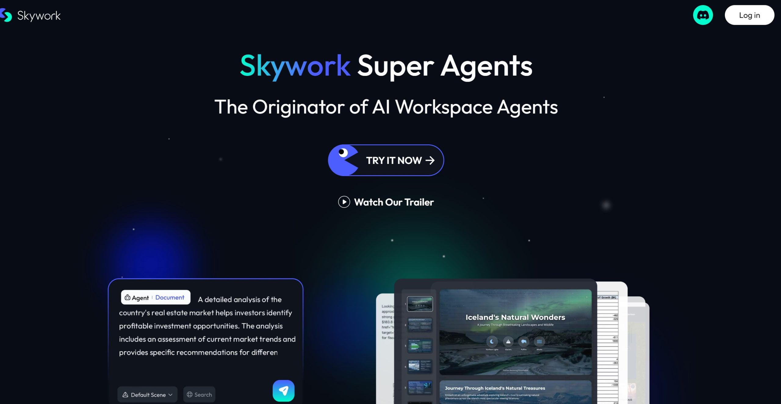 Skywork AI平台操作界面